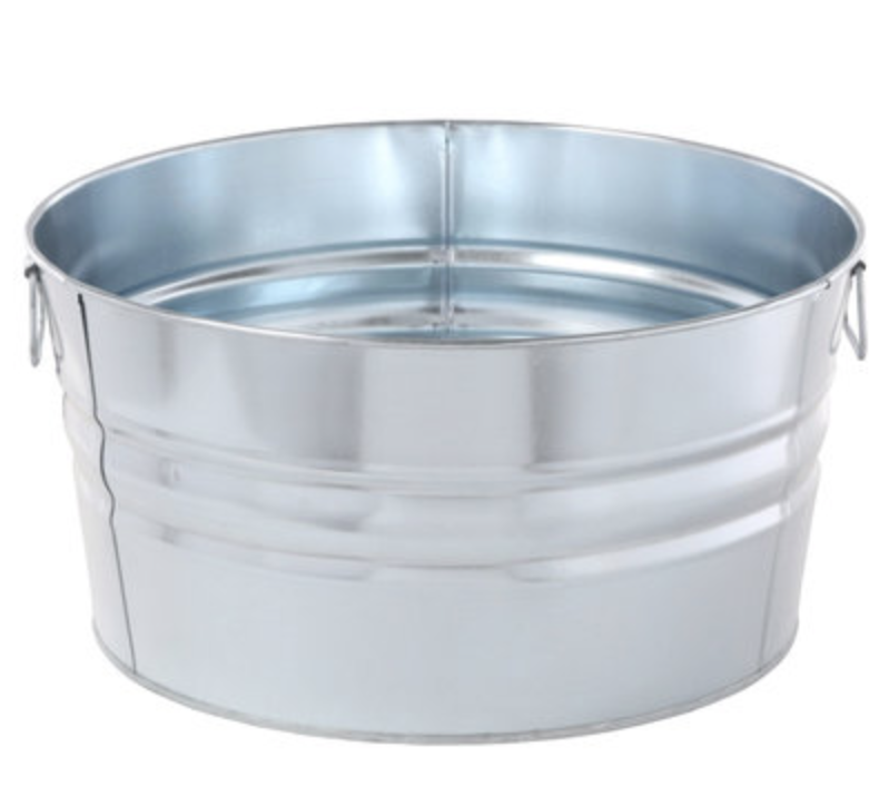 15 GAL Galvanized Tub iRent Everything