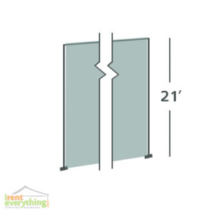 21' Tall Sheer