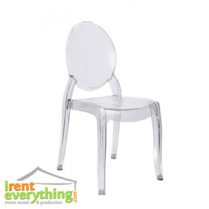 Clear Sophia Ghost Chair