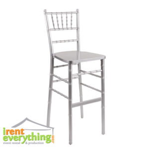 Silver Wood Chiavari Barstool