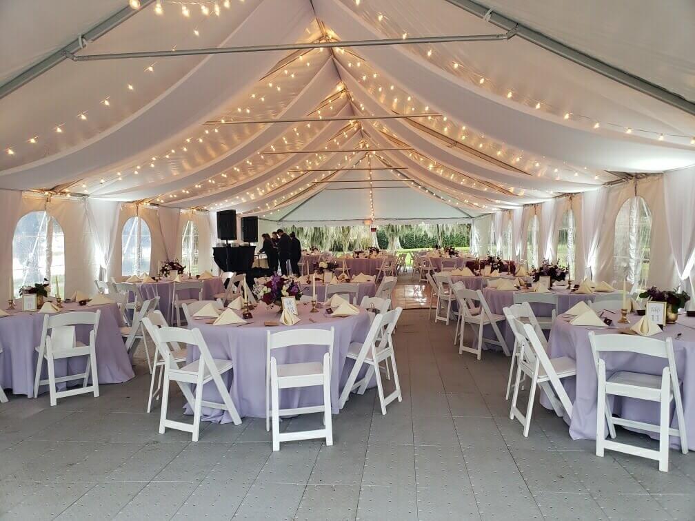 Lighting Your Tented Reception