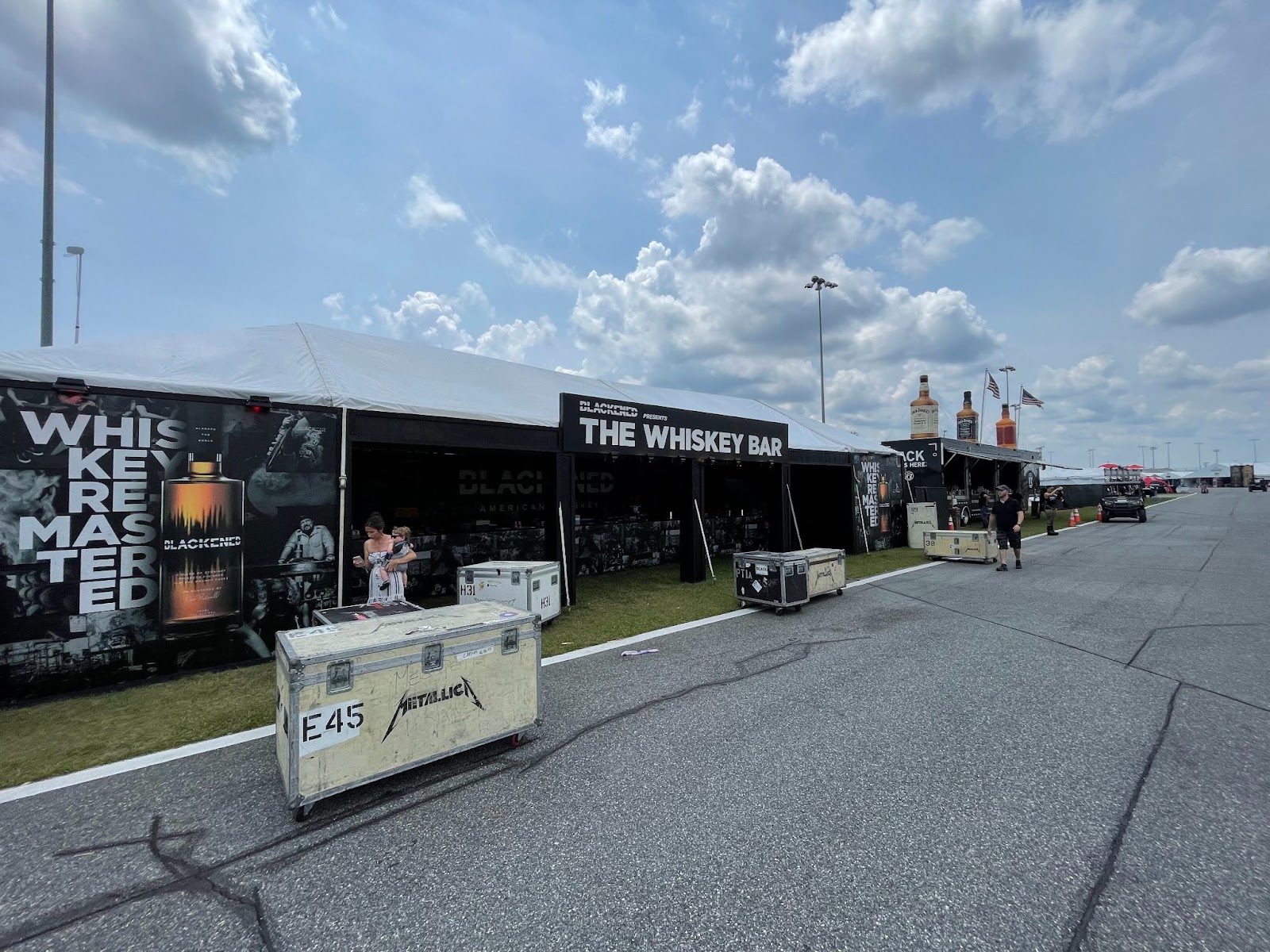 whiskey bar at Welcome to Rockville at the Daytona International Speedway