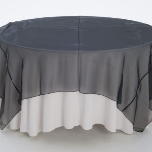 Black Organza