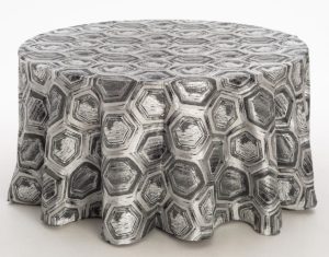 Black/Silver Octagon