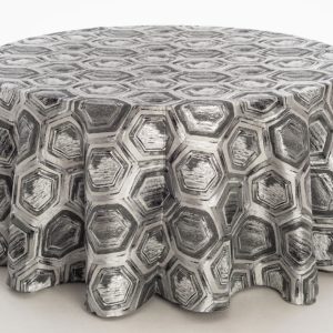 Black/Silver Octagon