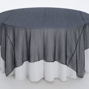 Black Silver Stars Sheer