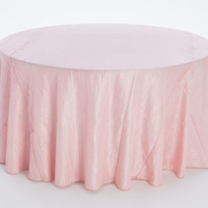 Blush Crinkle Taffeta