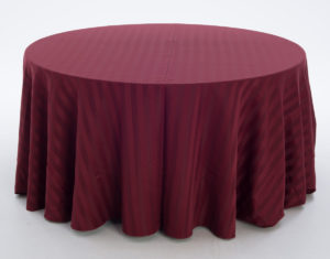 Burgundy Imperial Stripe