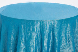 Caribbean Blue Crinkle Taffeta - Image 2