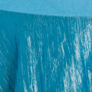 Caribbean Blue Crinkle Taffeta - Image 3