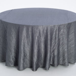 Charcoal Crinkle Taffeta