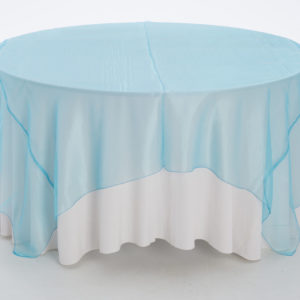 Chinese Blue Organza