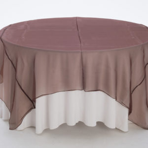 Chocolate Organza
