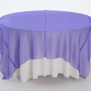 Deep Purple Organza