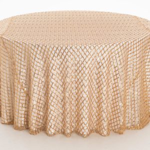 Gold Diamond Textured Sheer