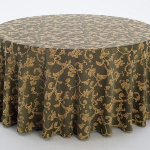 Mozart Olive Damask