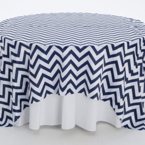 Navy Chevron Prints Overlay