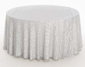 Platinum Diamond Textured Sheer