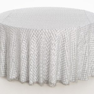 Platinum Diamond Textured Sheer