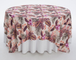 Retro Tropical Prints Overlay