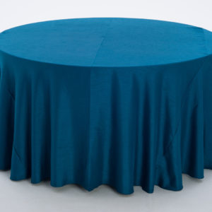 Teal Shantung