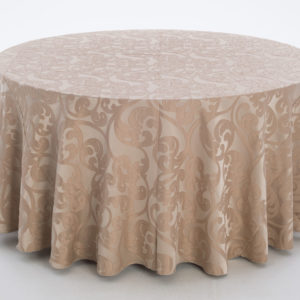 Victoria Jacquard Khaki Damask