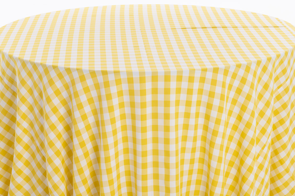 Yellow & White Checker Overlay - Image 2