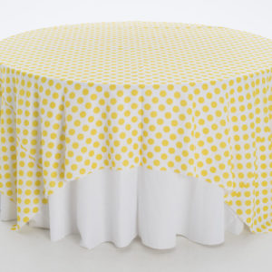 Yellow Dot Prints Overlay