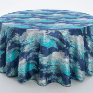 Watercolor Ocean Metallic