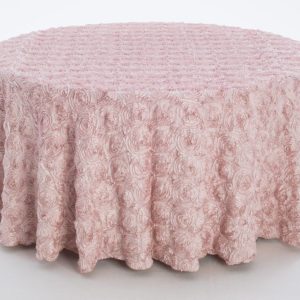 Blush Flowered Taffeta