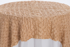 Champagne Buttons Taffeta Overlay - Image 2