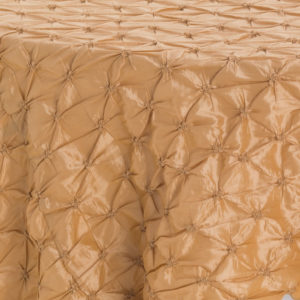 Cognac Buttons Taffeta Overlay - Image 3