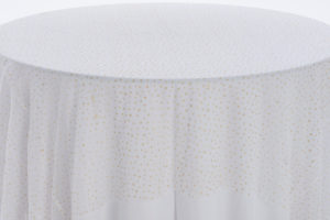 White Gold Stars Sheer - Image 2