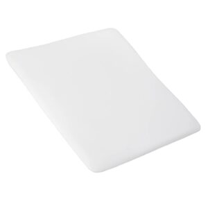 White Bamboo Folding Chair Pad