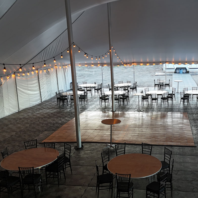 Pole tent